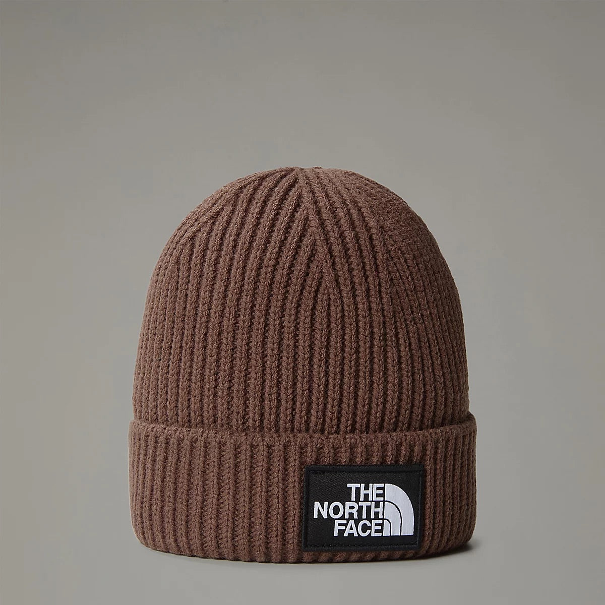 TNF Logo Box Cuffed Beanie