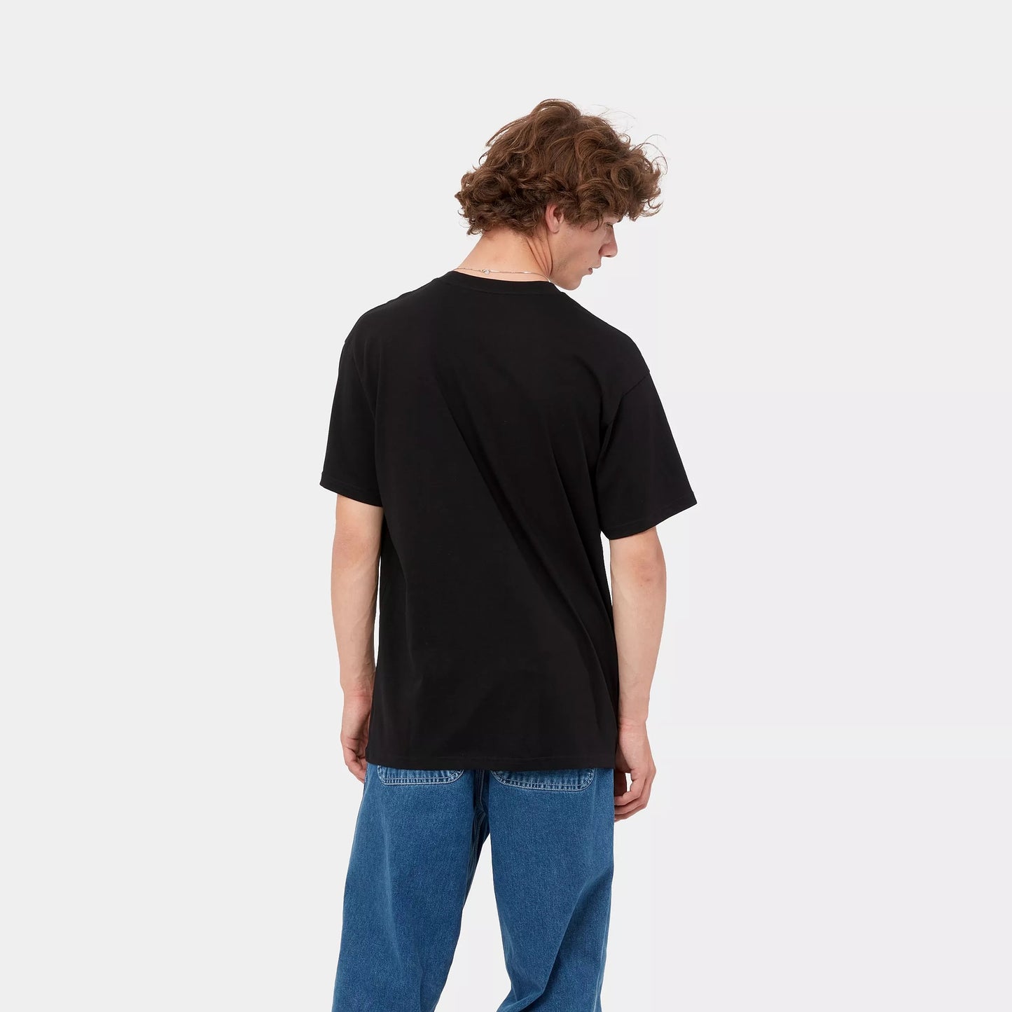 S/S Script Embroidery T-Shirt