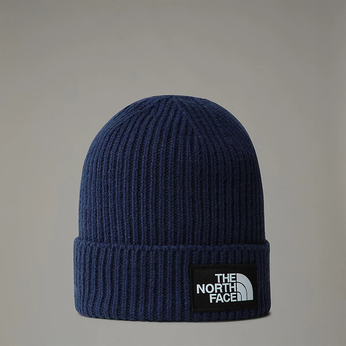 TNF Logo Box Cuffed Beanie