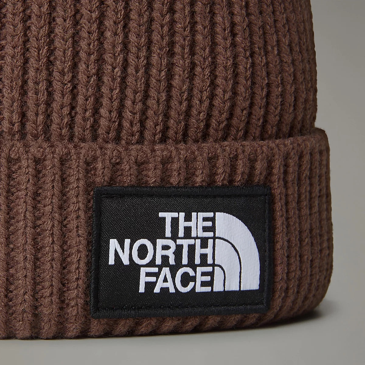 TNF Logo Box Cuffed Beanie