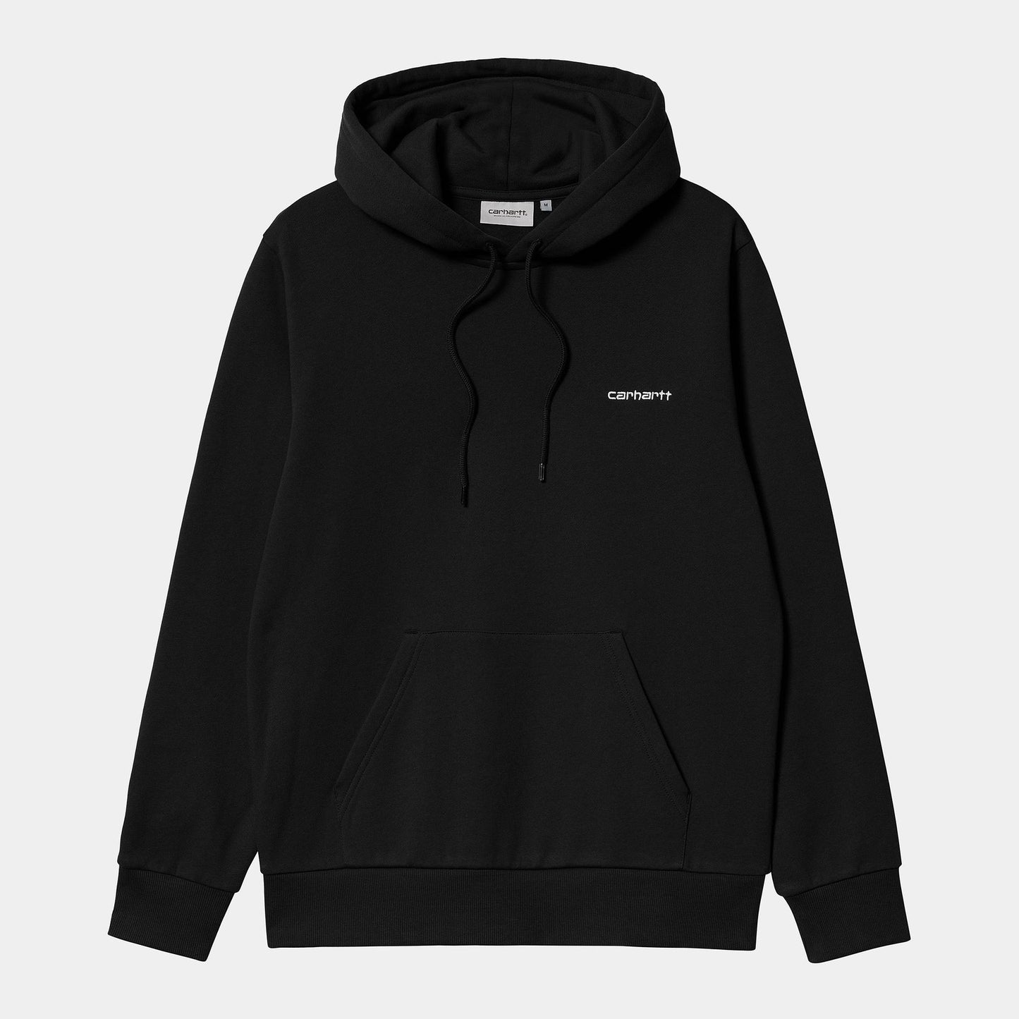 Hooded Script Embroidery Sweat